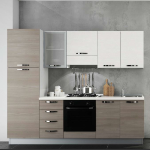 CUCINA GRETA 255 CM ELETTRODOMESTICI CANDY