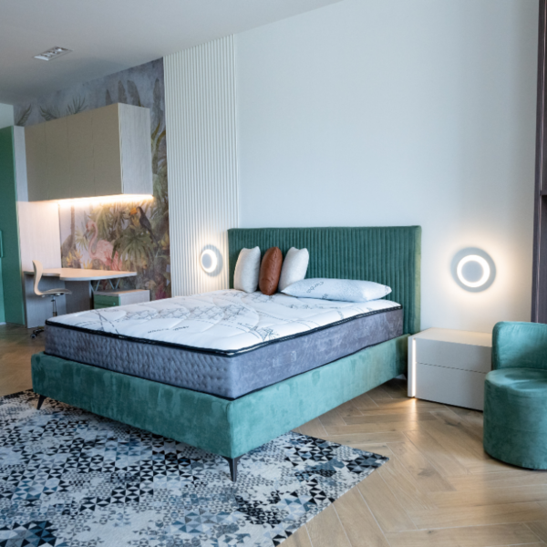 Letto King Melissa Stilfar Contenitore Sfoderabile